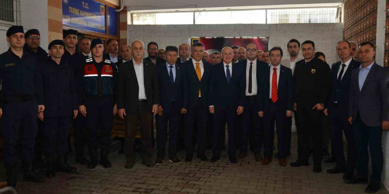 Terme’de Bayramlaşma Töreni