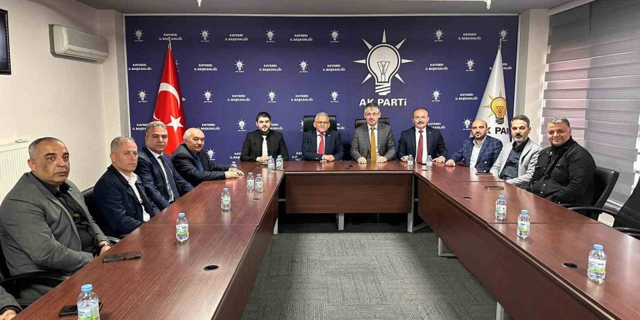 Başkan Büyükkılıç, Cumhurbaşkanı Erdoğan İle Bayramlaştı