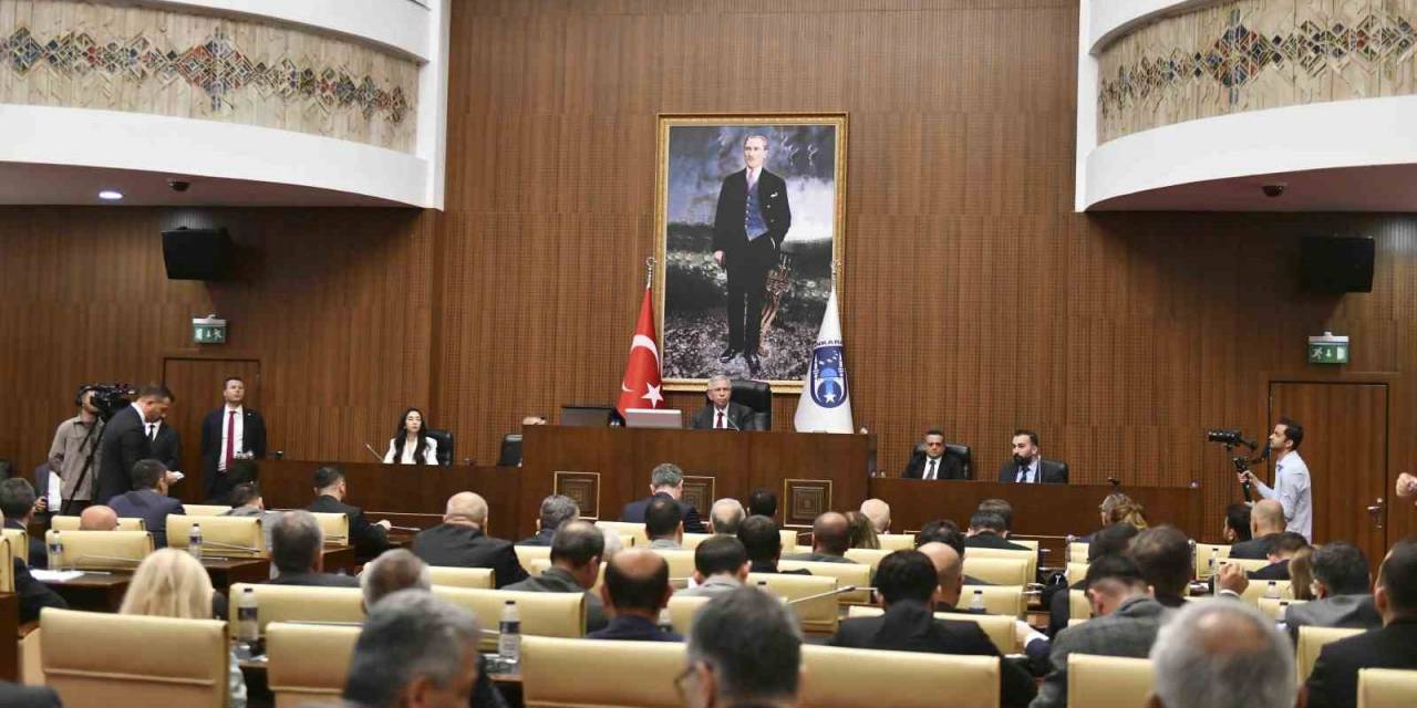 Ankara Büyükşehir Belediyesinde Yeni Dönemin İlk Meclis Toplantısı Yapıldı
