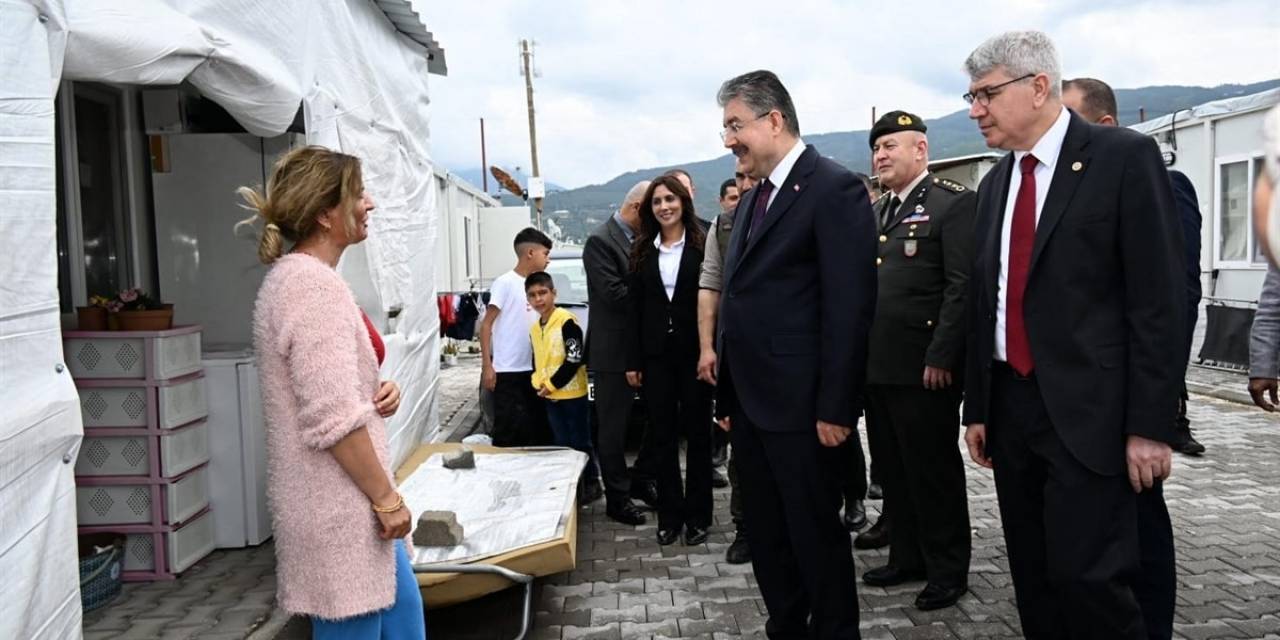 Konteyner Kentte Bayramlaşma Merasimi