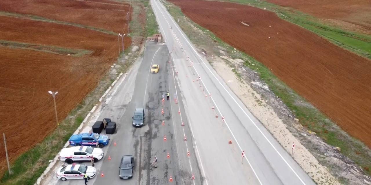 Erzincan’da Trafik Ekiplerinden Dronlu Denetim