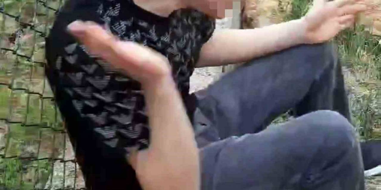 Kaza Yaptı, Ardından Kendini Tokatlayıp Yumruklamaya Başladı