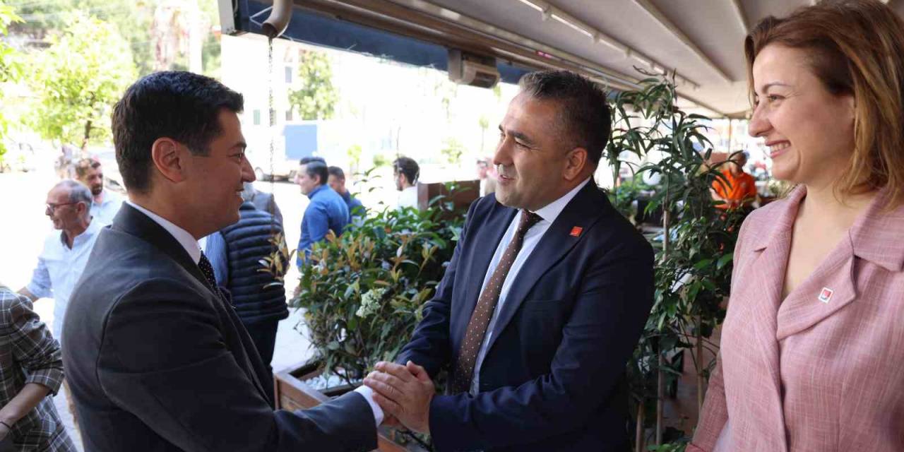 Başkan Ünlü, Chp İlçe Teşkilatıyla Bayramlaştı