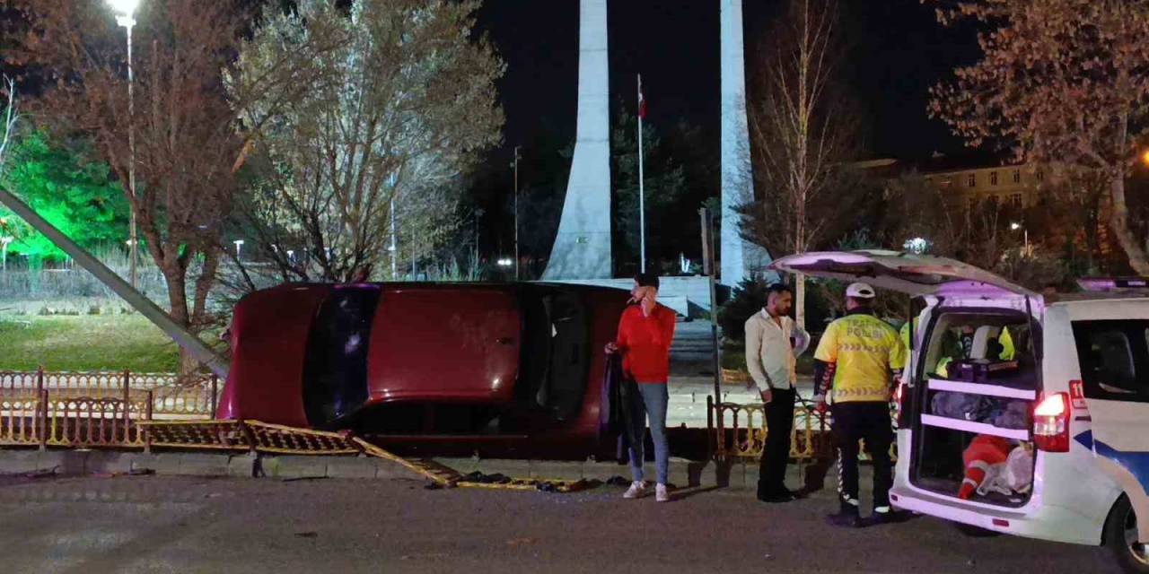 Erzurum’da Trafik Kazası: 3 Yaralı