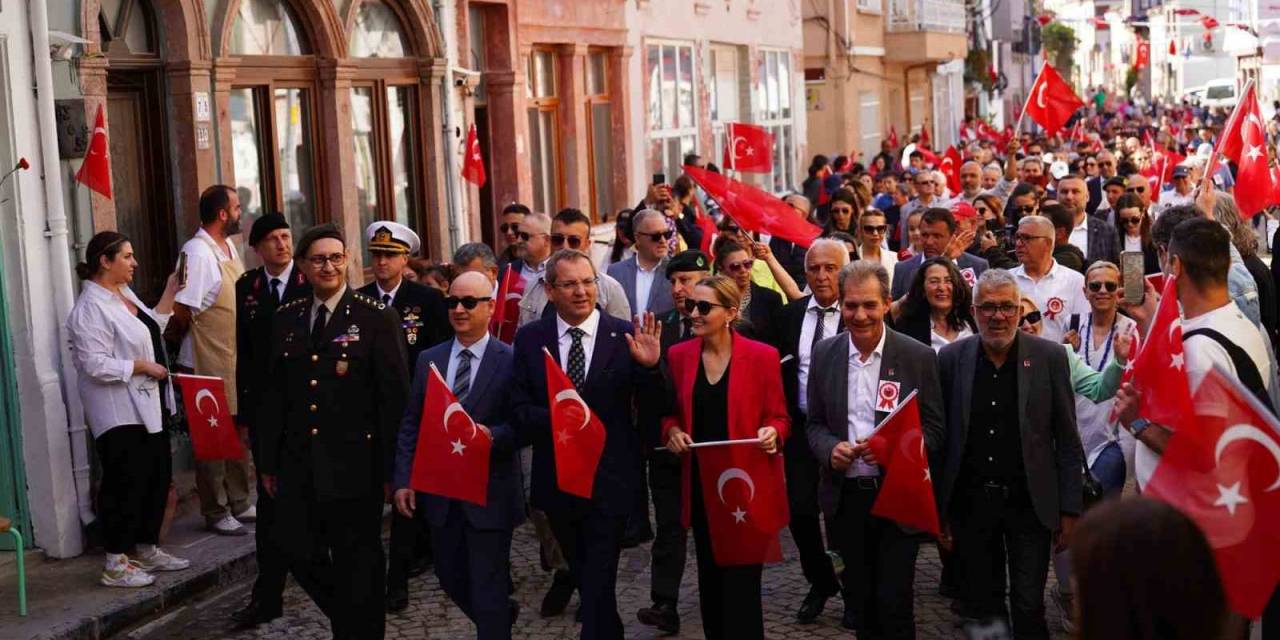 Atatürk’ün Ayvalık’a Gelişinin 90’ıncı Yıl Dönümü Kutlandı