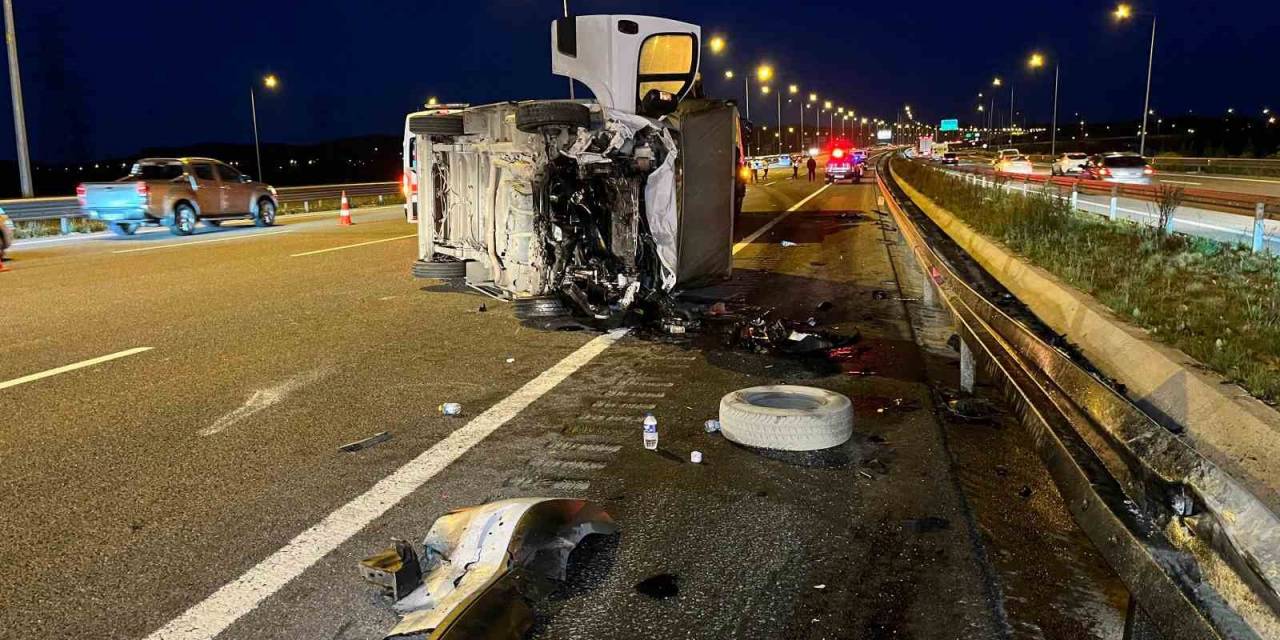 Kuzey Marmara Otoyolu’nda Feci Kaza: 1 Ölü, 5 Yaralı