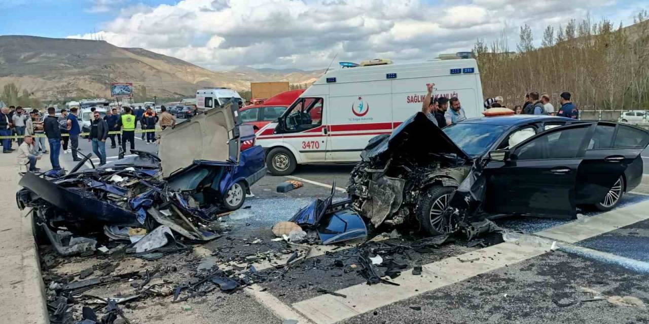 Malatya’da Otomobiller Çarpıştı: 2’si Ağır 8 Yaralı