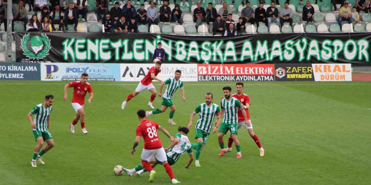 Tff 3. Lig: Amasyaspor: 3 - Batman Petrolspor: 3