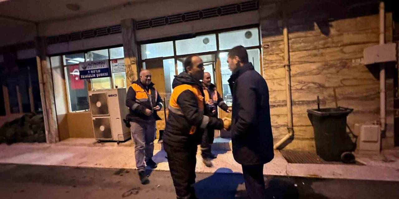 Başkan Tepe, Gün Doğmadan Mesaiye Başladı