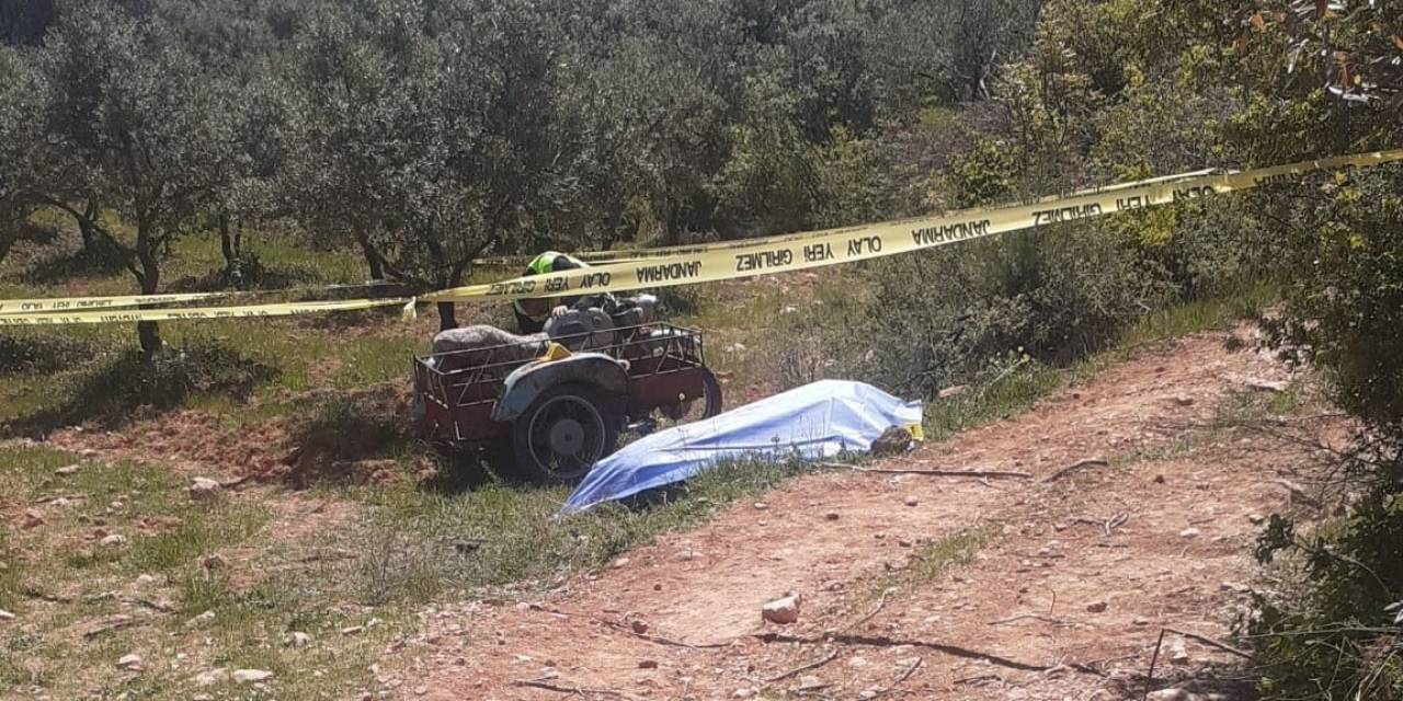 Kullandığı Motosikletin Altında Kalan Çiftçi Öldü