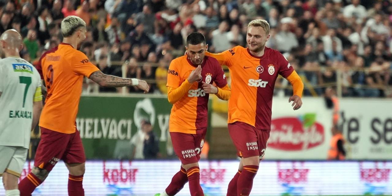 Trendyol Süper Lig: Alanyaspor: 0 - Galatasaray: 4 (Maç Sonucu)