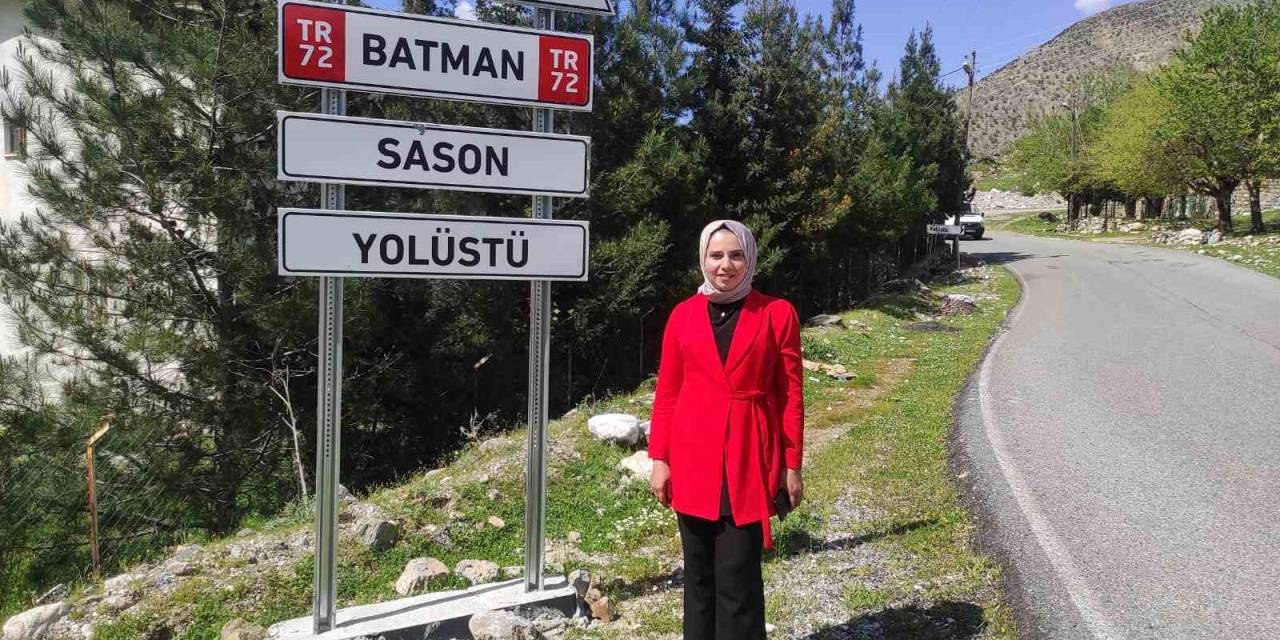 Sason’un İlk Kadın Muhtarı Mazbatasını Alarak Hizmete Başladı