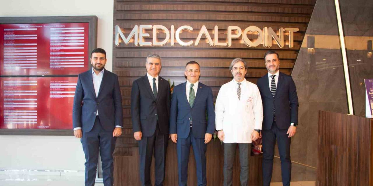 Vali Çeber’den Medıcal Poınt’e Ziyaret