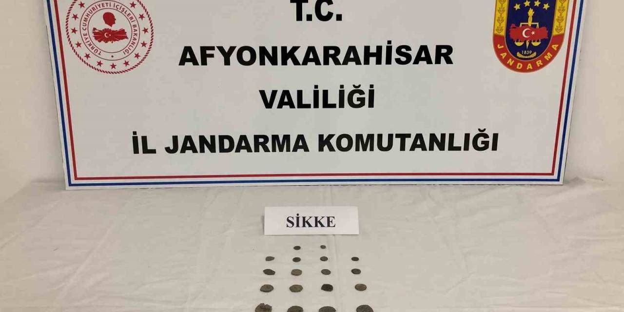 Afyonkarahisar’da Tarihi Eser Kaçakçısı Yakalandı