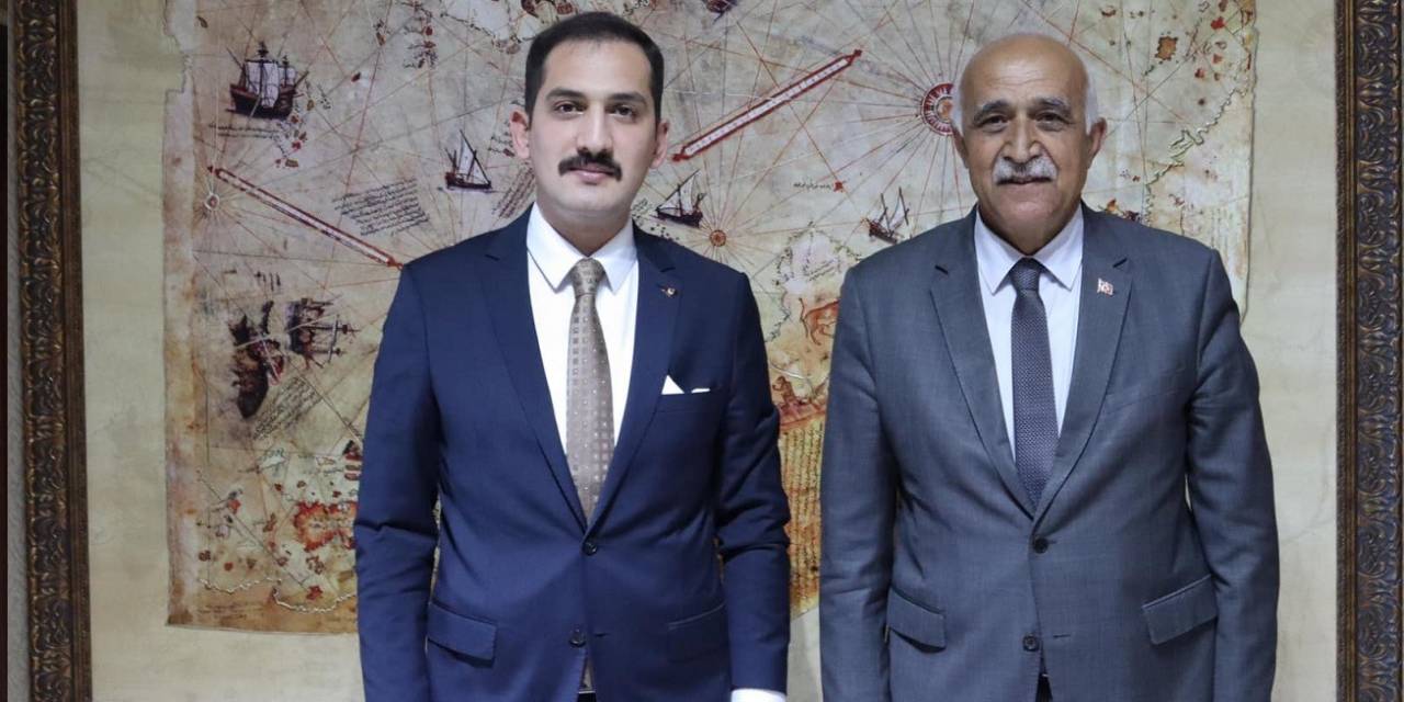 Kaymakam İpek’ten, Başkan Azizoğlu’na Ziyaret