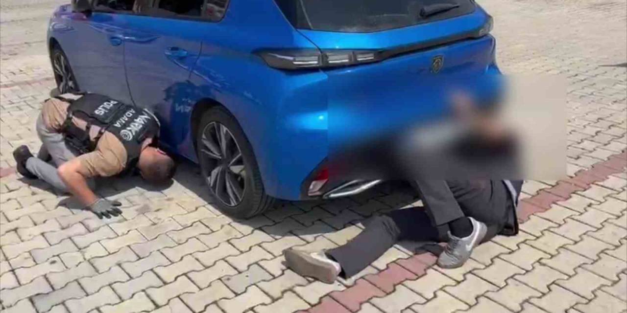 Otomobilin Tamponunda Ve Alt Muhafaza Korumasında 2 Kilo 200 Gram Esrar Çıktı