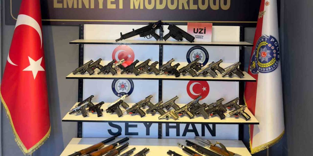 Adana’da 54 Ruhsatsız Silah Ele Geçirildi, 373 Kişi Yakalandı