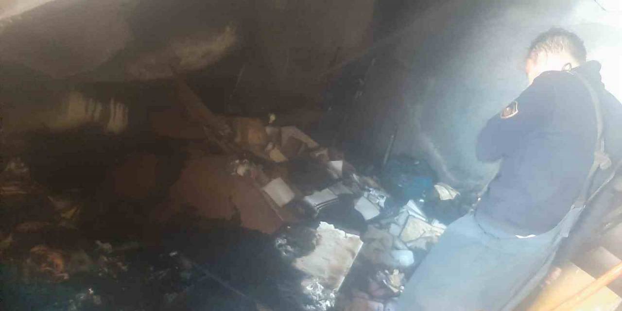 Defne’de Çıkan Ev Yangını Söndürüldü