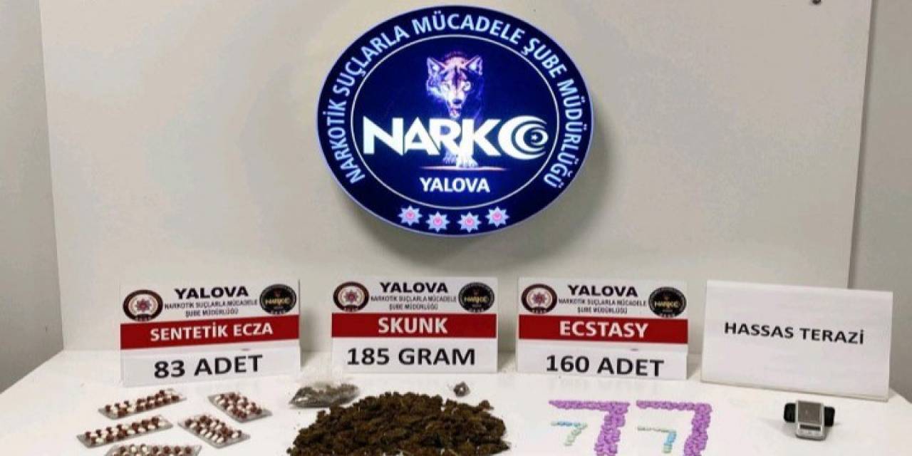 Yalova’da Uyuşturucu Operasyonlarında 2 Tutuklama