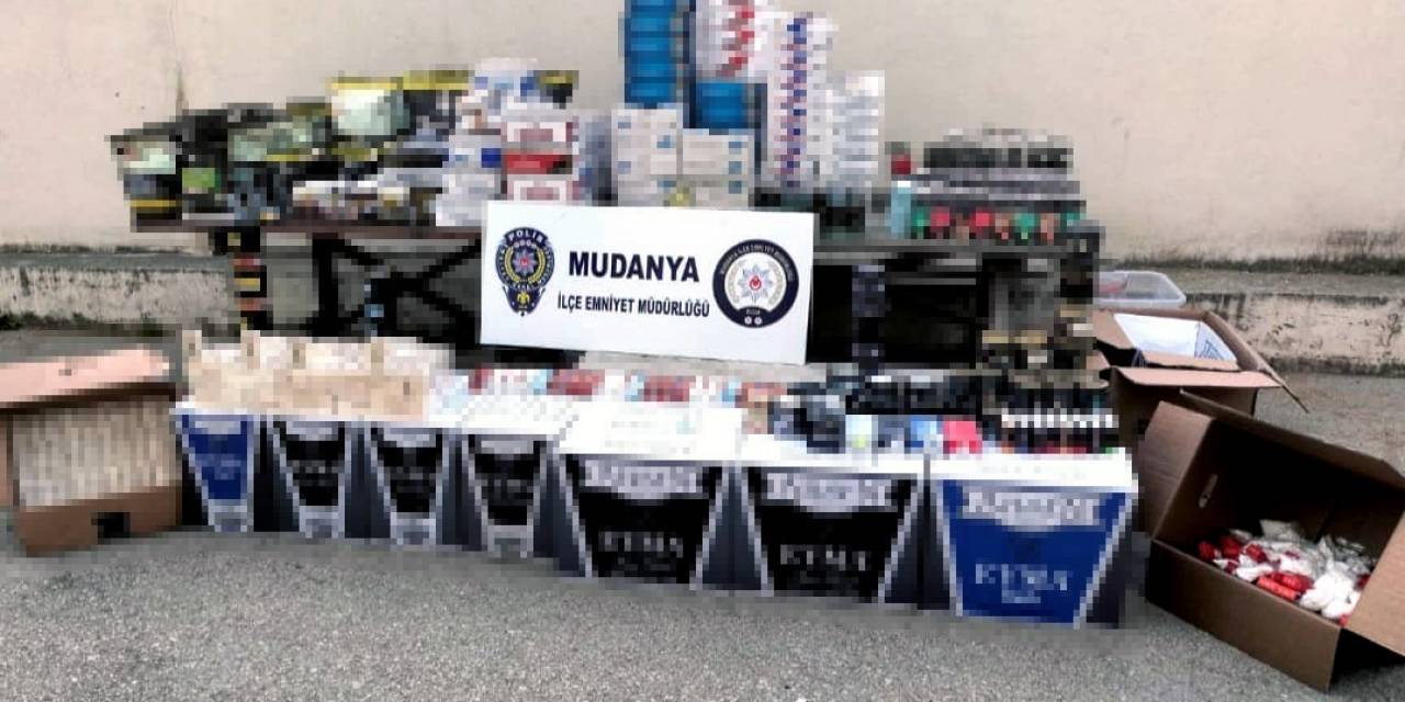 Bursa’da Kaçak Sigara Ve Tütün Ticaretine Geçit Yok