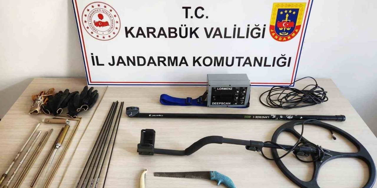 Safranbolu’da Kaçak Kazı Yapanlara Suçüstü