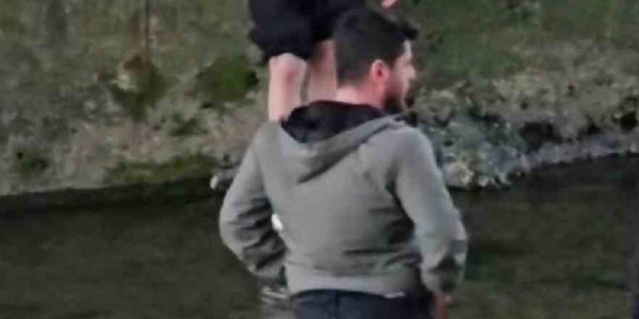 Çoruh Nehri’nde Balık Tutmak İsterken Az Kalsın Canından Oluyordu