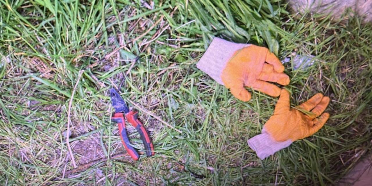 Hırsızlık Şüphelisi Beton Bloklar Arasında Yakalandı