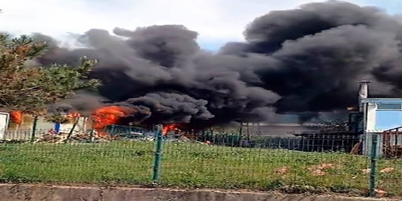 Konteynerde Çıkan Yangın Korkuttu