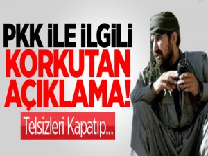 PKK telsizlerini kapatıp...