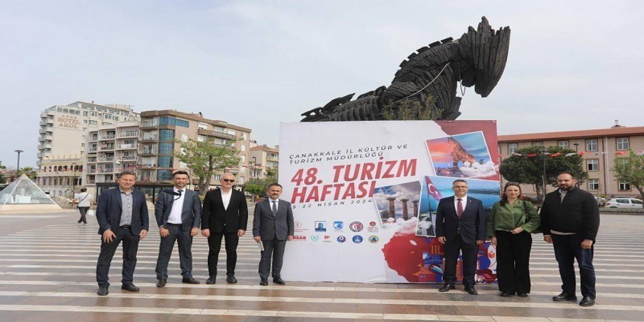 Çanakkale’de Turizm Haftası Etkinliklerle Kutlanmaya Devam Ediyor