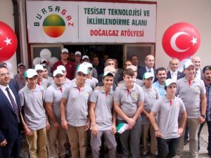 Bursagaz’dan Endüstri Meslek Lisesi’ne Doğalgaz Bölümü