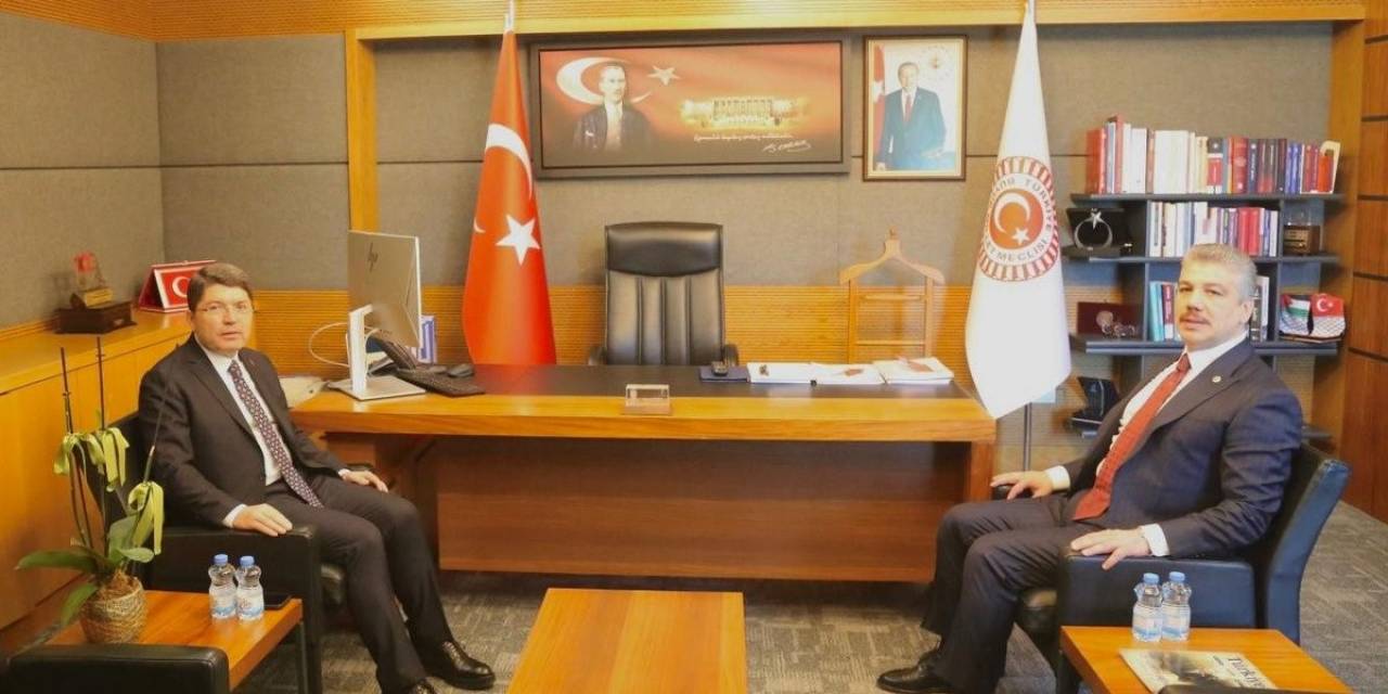 Adalet Bakanı Tunç, Tbmm Adalet Komisyonu Başkanı Yüksel’i Ziyaret Etti