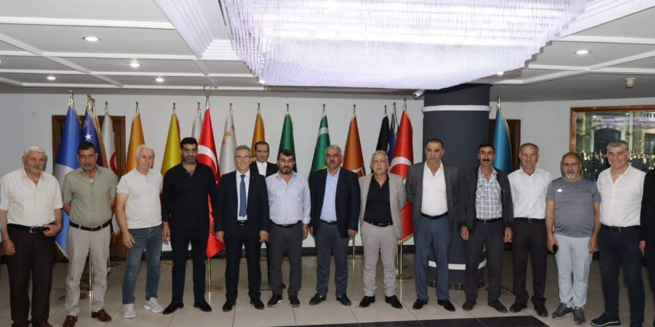 Başkan Tetik, Çalışmalarını Sürdürüyor