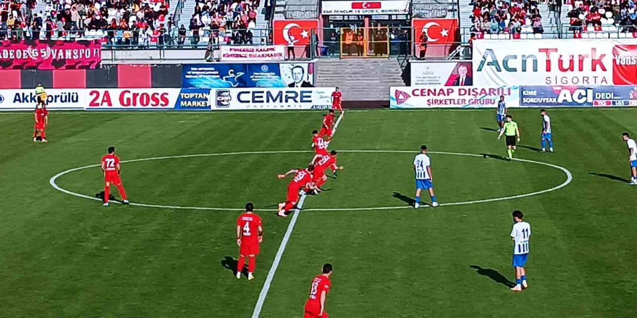 Tff 2. Lig: Vanspor Fk: 2 - Ankaraspor: 1