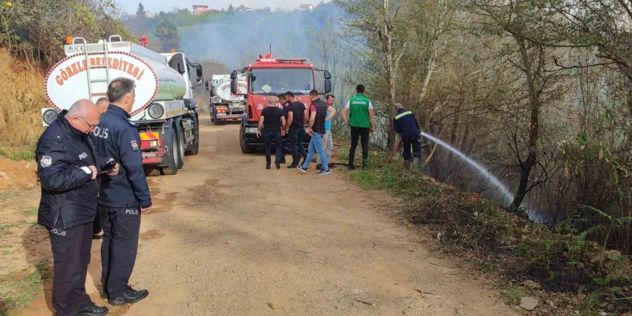 Giresun’da 80 Dönümlük Mera Arazisi Yandı