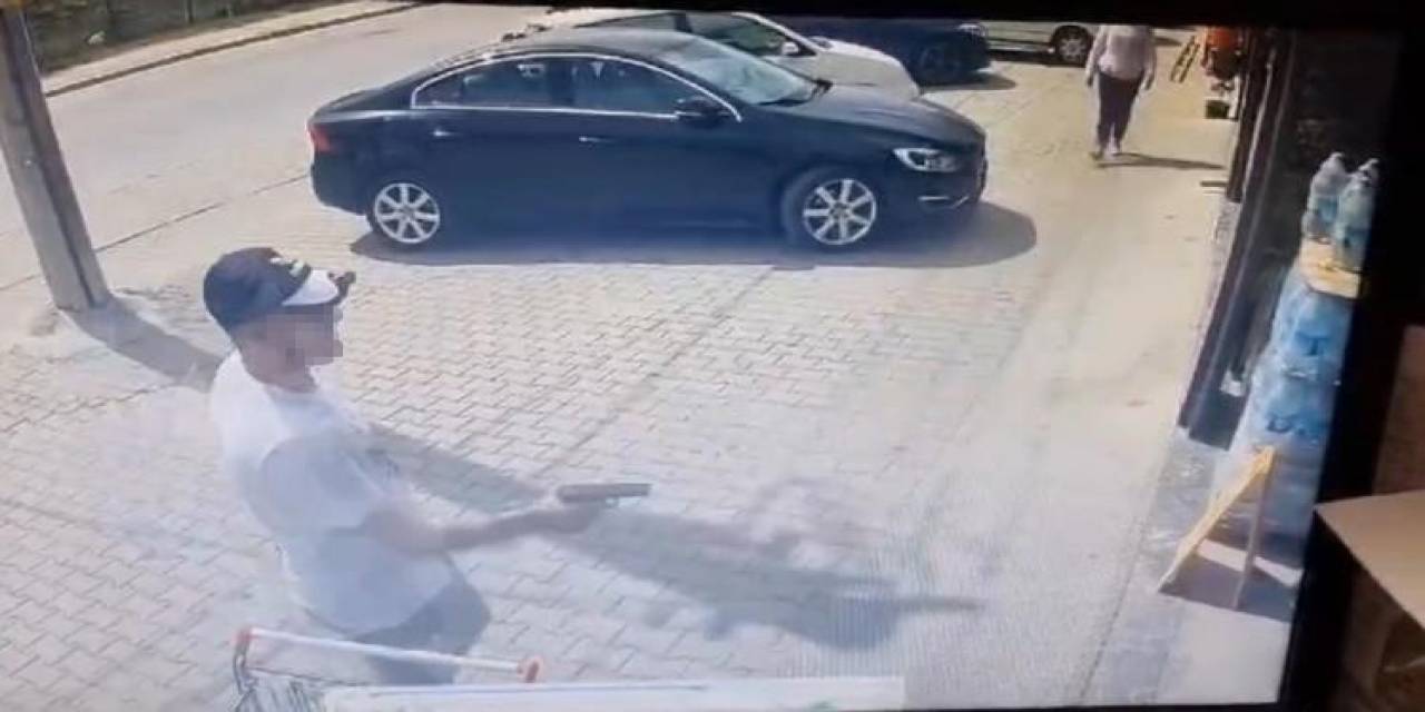 Market Çalışanına Kurşun Yağdırdı: O Anlar Kamerada