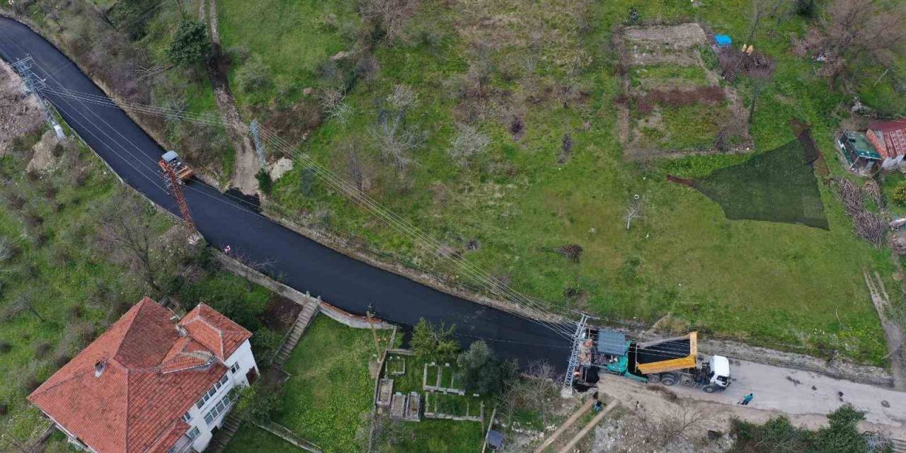 Sakin Şehir Perşembe’de Sıcak Asfalt Çalışması