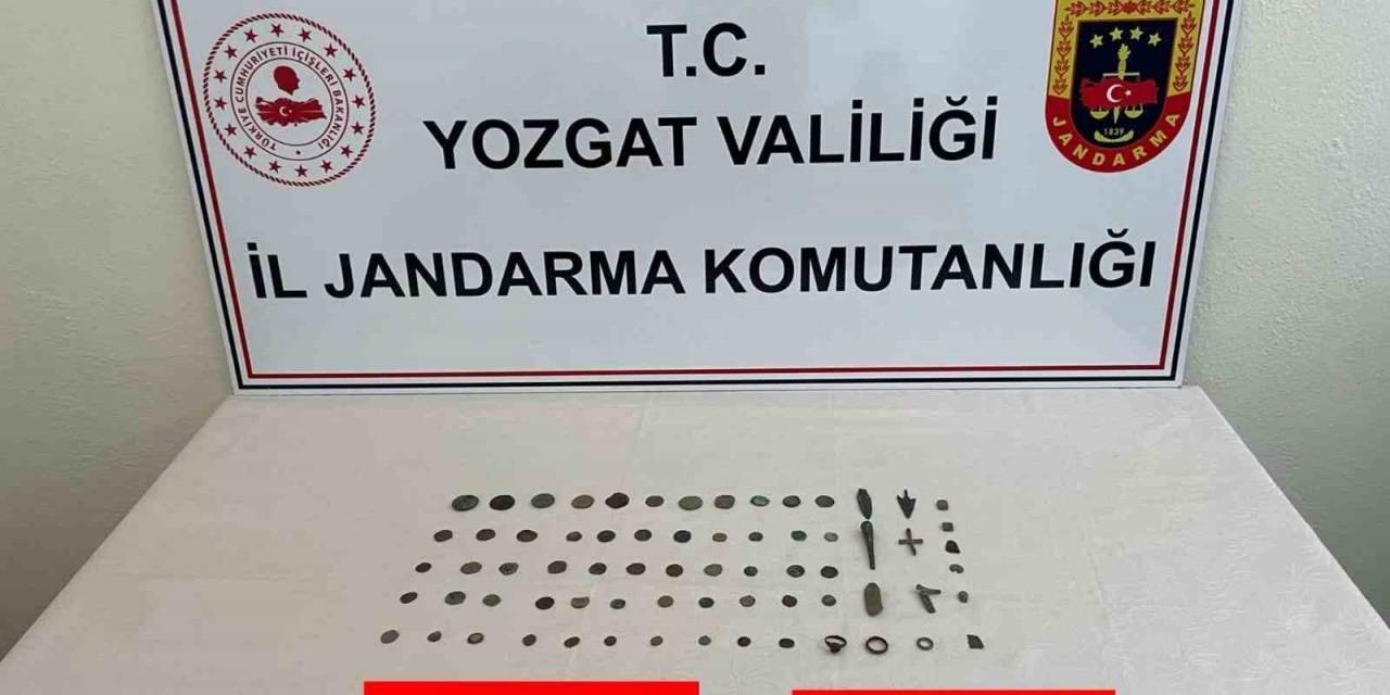 69 Adet Tarihi Obje Ele Geçirildi