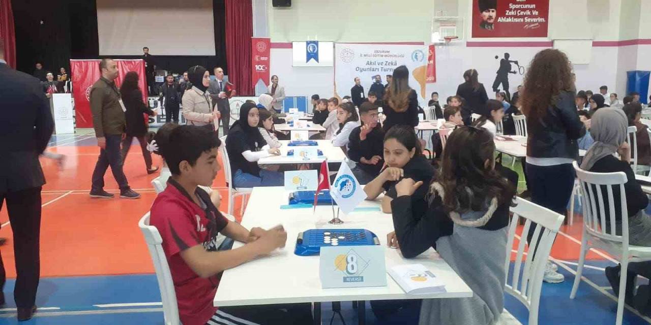 Erzurum’da Akıl Ve Zeka Oyunları Başladı