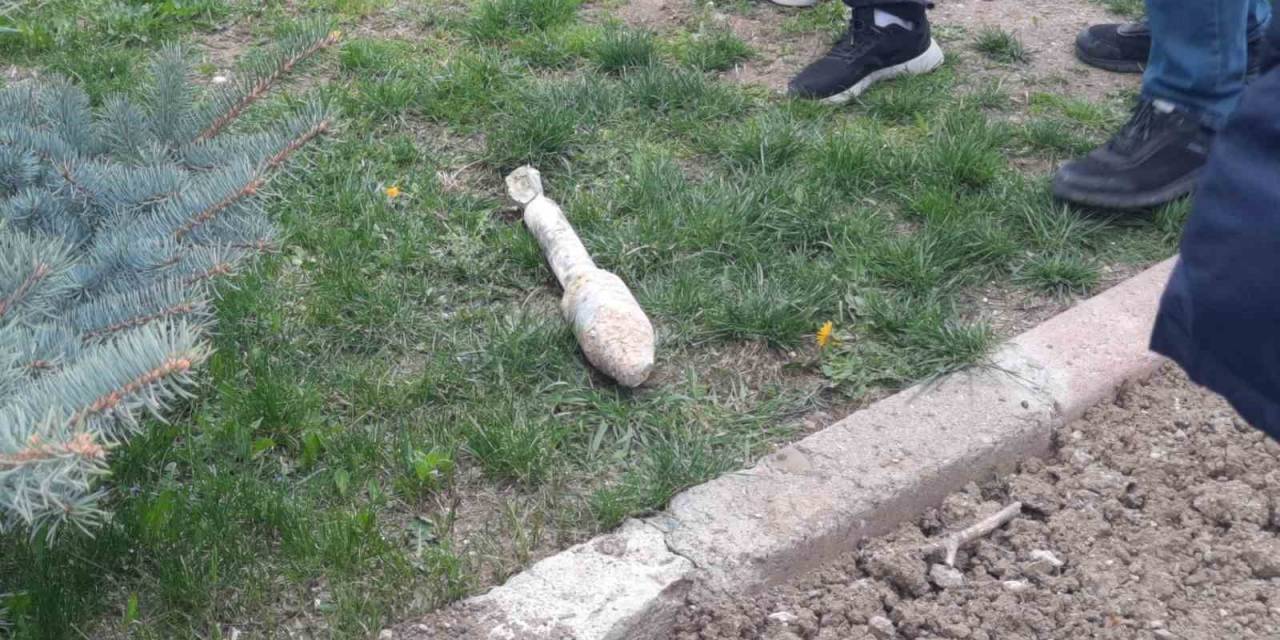 Kazıda Anti-tank Mermisi Bulundu