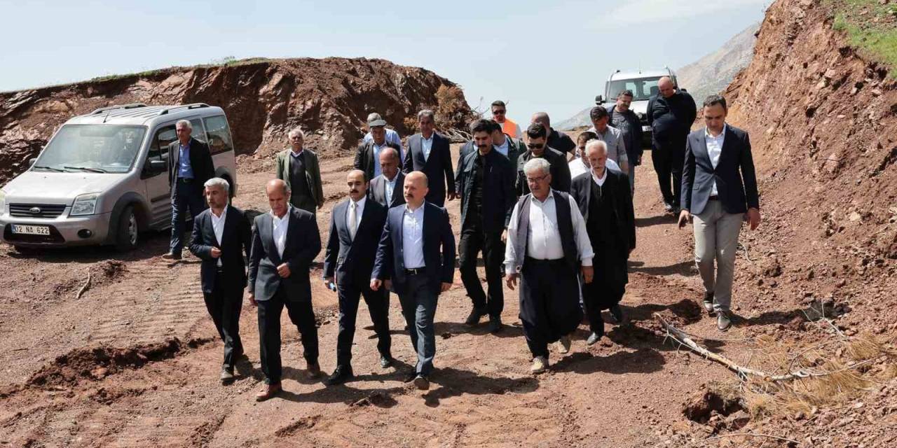 Çelikhan’da Kırsal Afet Konutları İnşaat Alanı