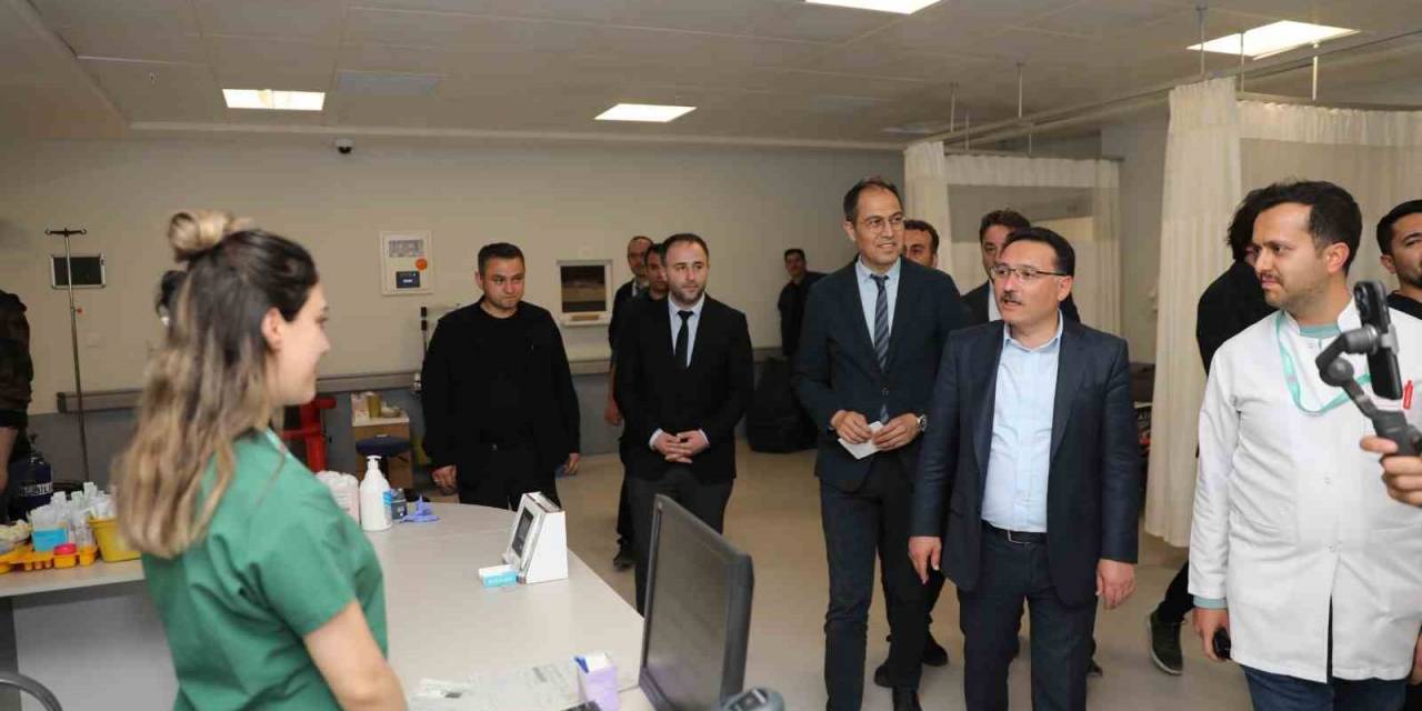 Vali Çiçek’den Develi’ye Ziyaret