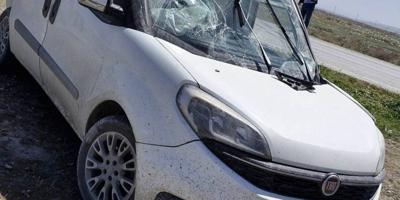 Konya’da İki Araç Çarpıştı: 1 Yaralı