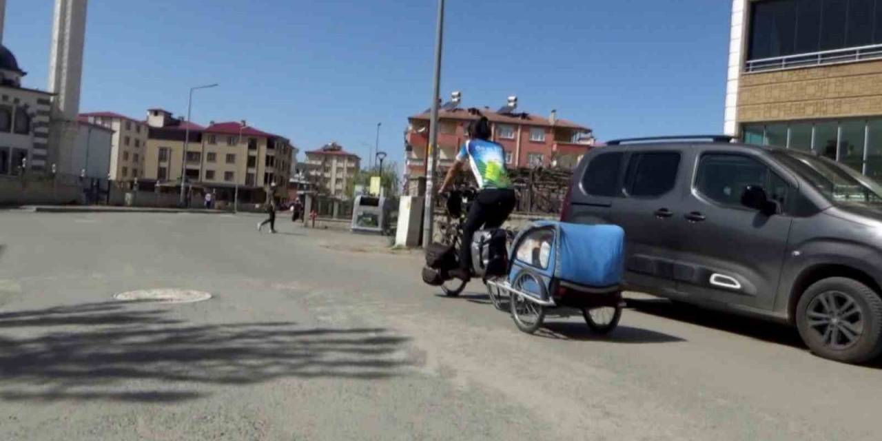 Tayvanlı Bisikletçi Jacky Chen, İsrail-iran Gerilimine Rağmen Dünya Turundan Vazgeçmedi