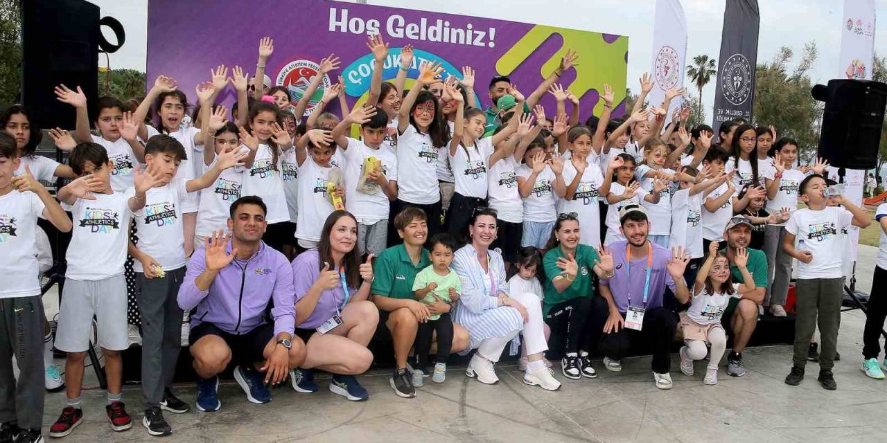 ’çocuk Atletizm Şenliği’ Antalya’da Yapıldı