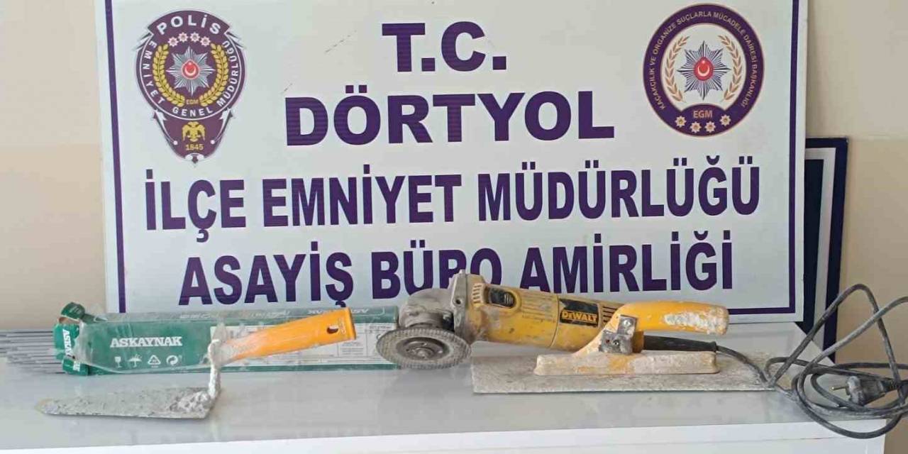 Hatay’da 150 Bin Tl’lik Çeşitli Eşya Çalan 2 Şüpheli Yakalandı