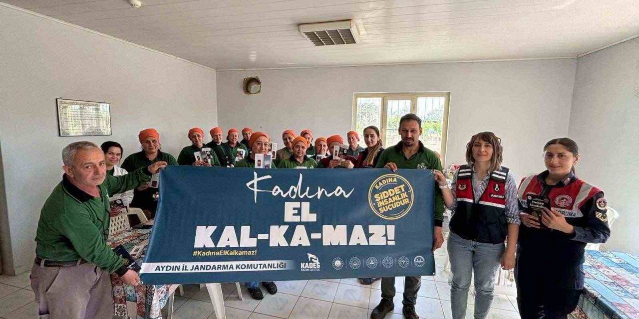 Fıstık İşçileri Kadına Karşı Şiddet Konusunda Bilgilendirildi