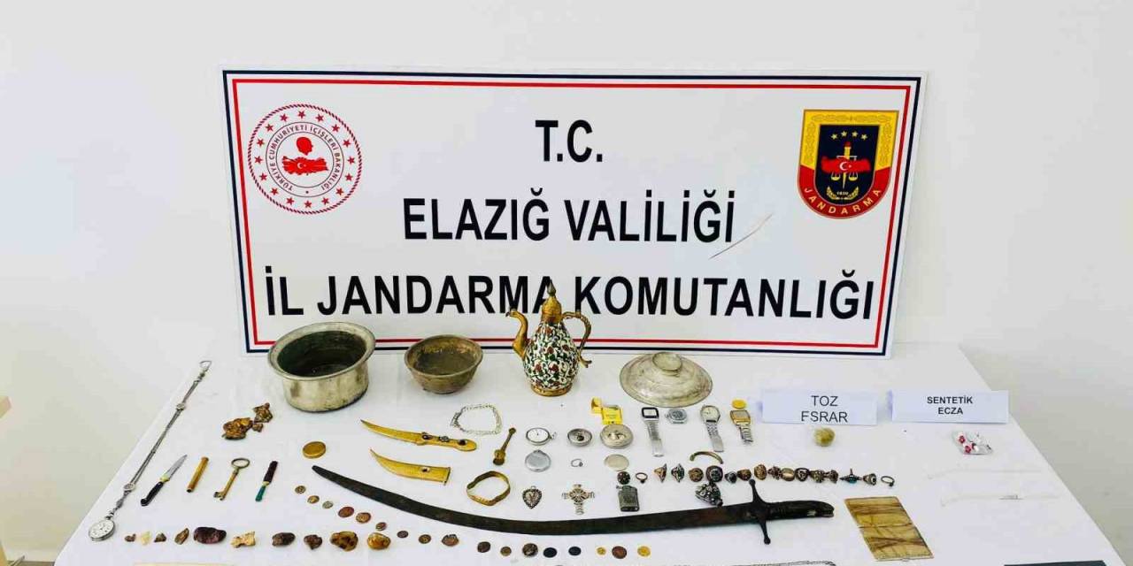 Elazığ’da Tarihi Eser Kaçakçılığı Operasyonu