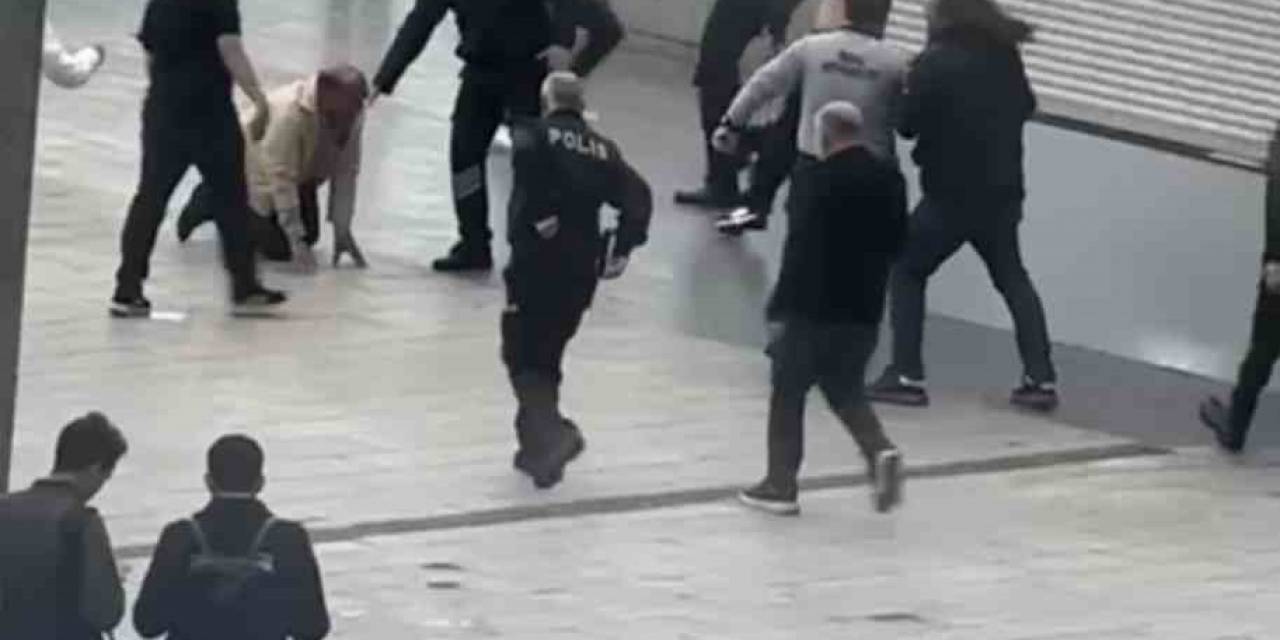 Kartal’da Adliye Önünde Aileler Birbirine Girdi