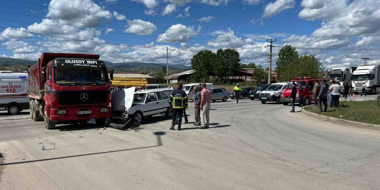 Tokat’ta Trafik Kazası: 4 Yaralı